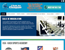 Tablet Screenshot of ksacademies.com